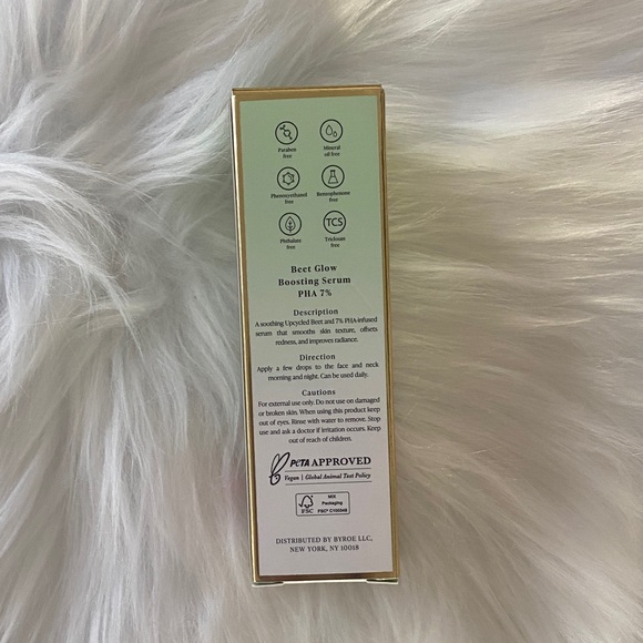 BYROE Beet Glow Boosting Serum -  new in box - Picture 2 of 10
